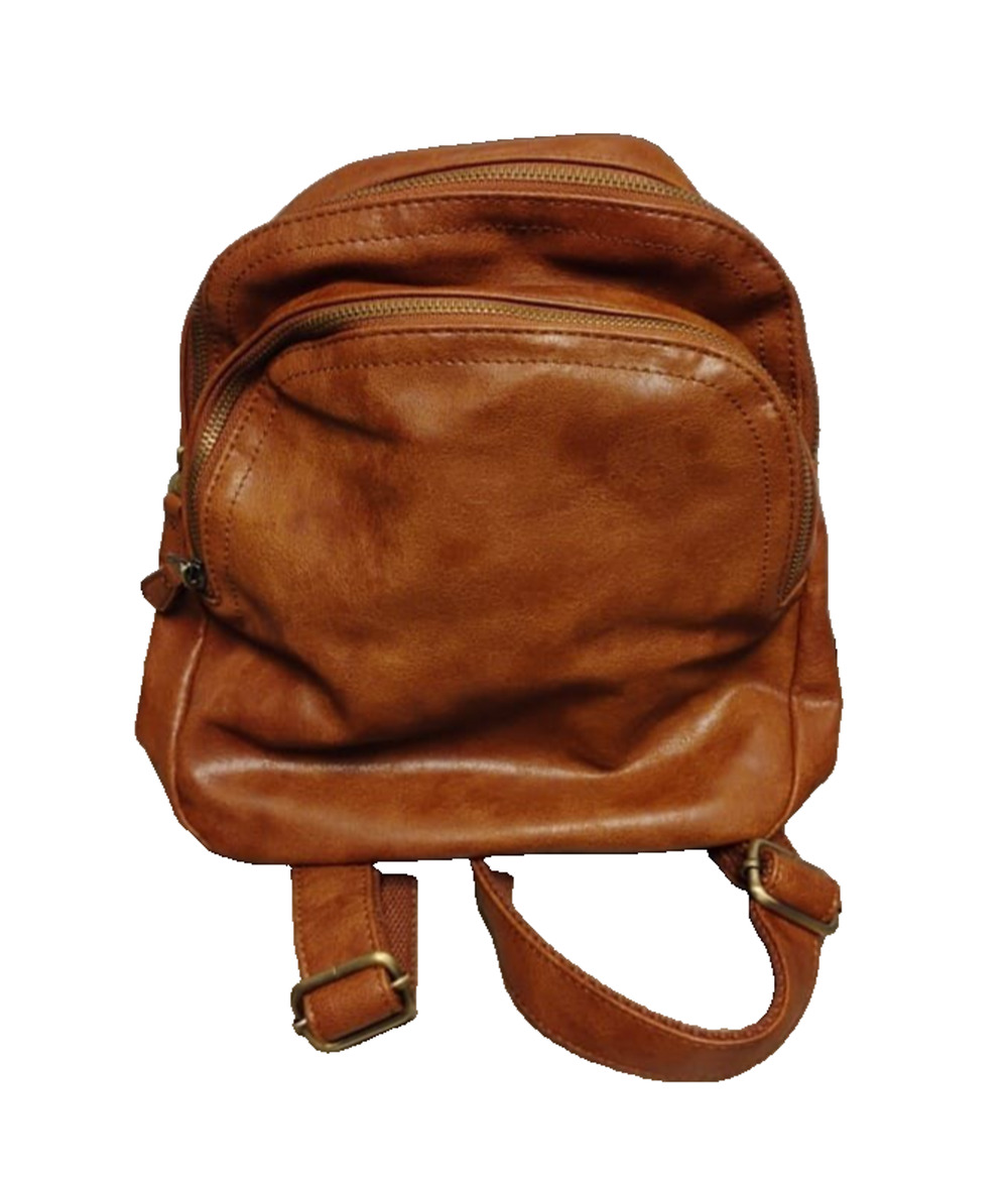 JOY SUSAN Kinsley Convertible Crossbody Backpack Bag Purse Russet Brown